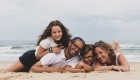 photo famille plage