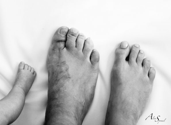 pieds-famille-bebe
