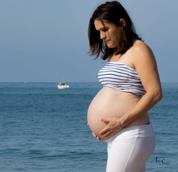 femme enceinte thème marin