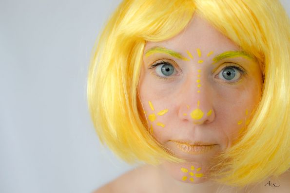 portrait yellow