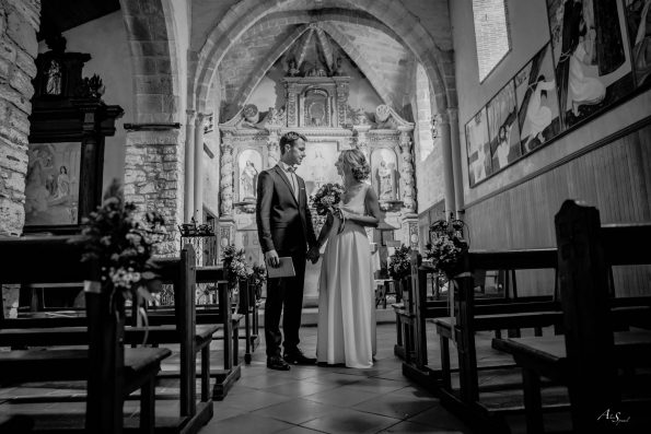 mariage église landes