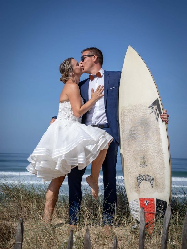 mariage surf