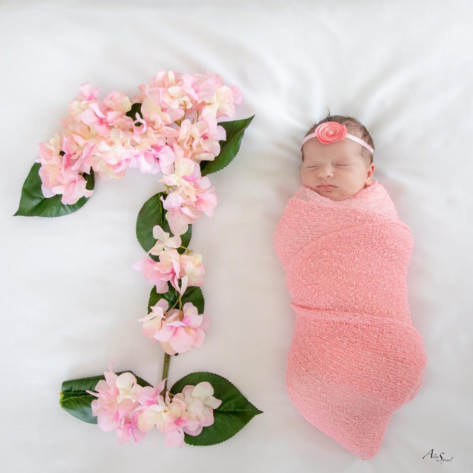 Haut Bébé Fille Sergent Major 9 Mois – Rose à Carreaux, Broderie Oiseau, Coton