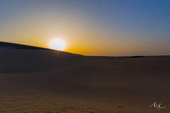 lever de soleil sable dune du pilat