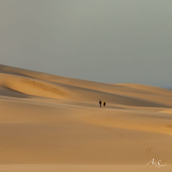 marche sur la dune