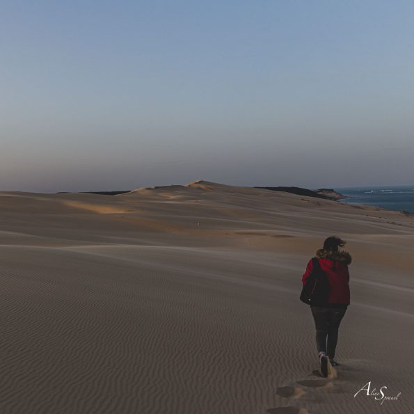 marcher sur la dune