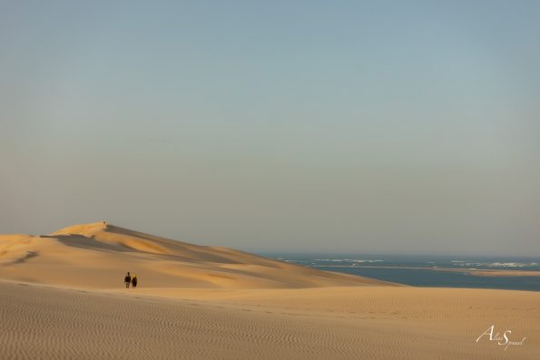 marcheurs sur la dune du pilat