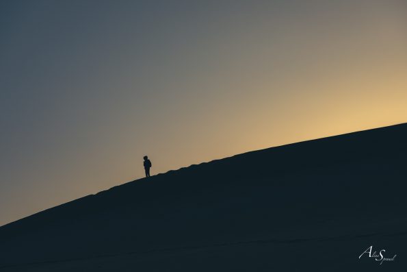 silhouette dune pilat