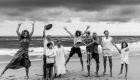 photo famille originale plage