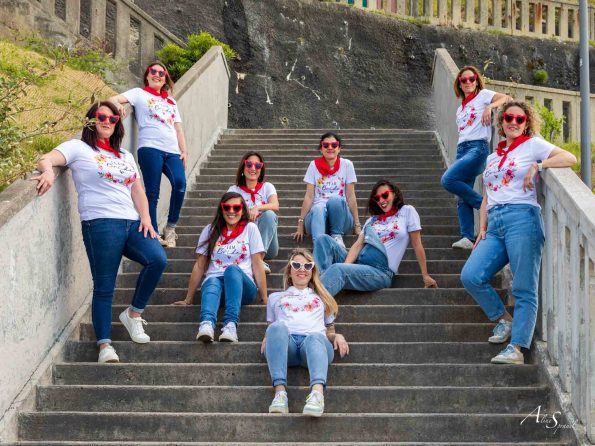 EVJF escaliers biarritz