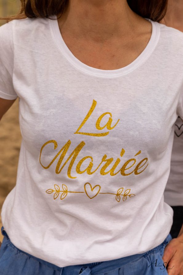 tee shirt mariee -EVJF