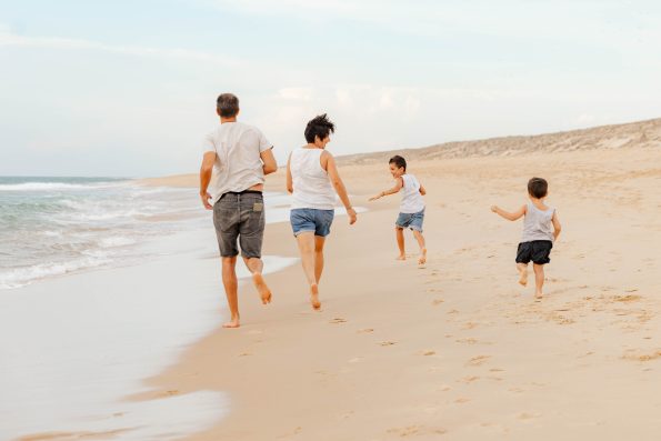 photographe famille plage landes